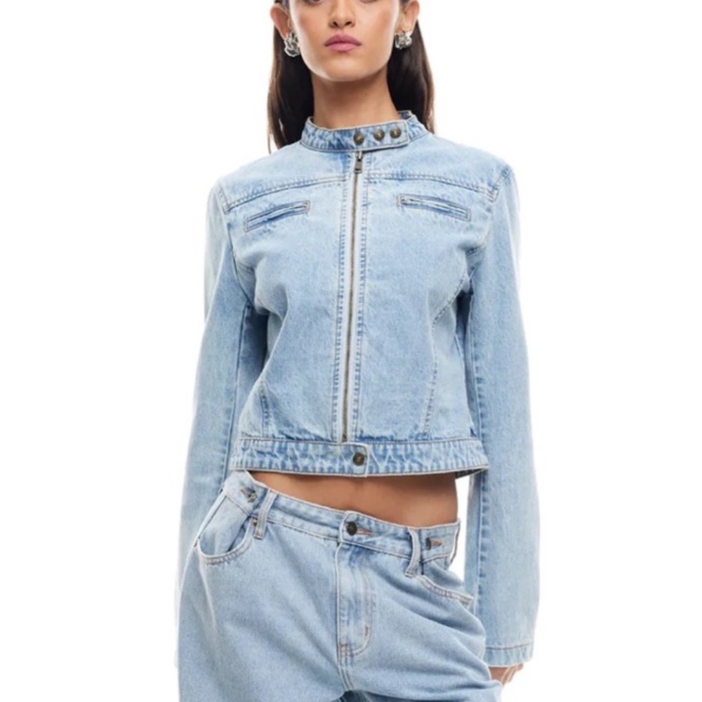 Light Blue Denim Jacket (Lioness)